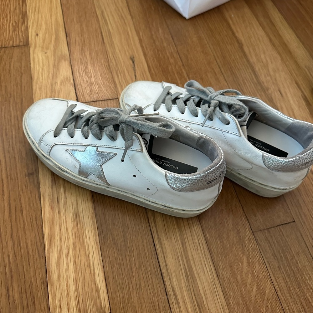 Golden goose high star platform sneakers